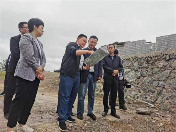 5月10日，副县长徐涌泗一行调研湖田山项目，黄山韦德（中国）集团党委书记、董事长洪筱明，湖田山执行董事邢辉姣陪同2.jpg